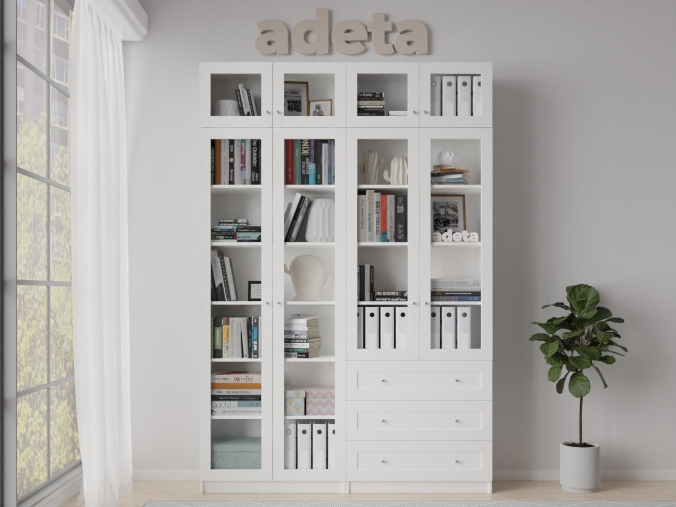 Книжный шкаф Билли 363 white ИКЕА (IKEA) изображение товара