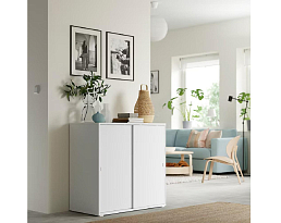 Изображение товара Комод Вихалс 114 white ИКЕА (IKEA)  на сайте adeta.ru